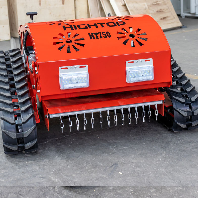 海拓小型履带割草机 果园除草工程除草草坪机 遥控全自动割草机