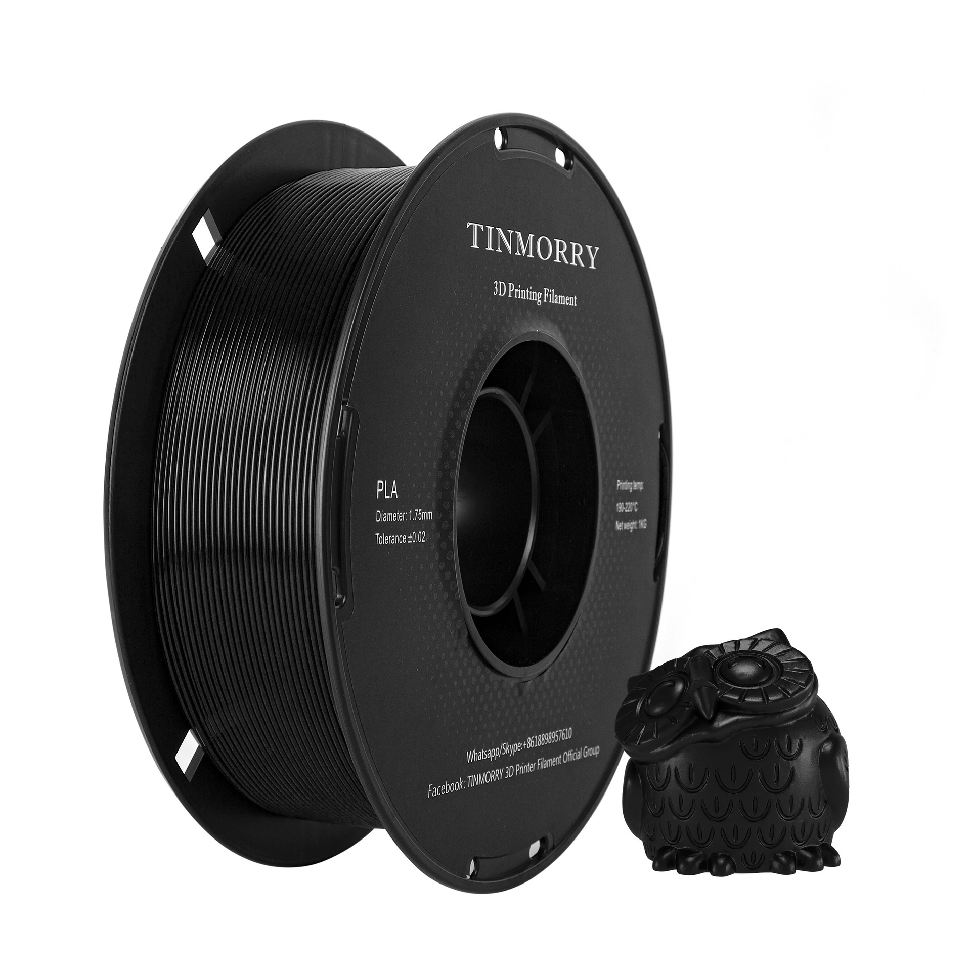 Tinmorry PLA3D printing filament 1.75mm wire diameter