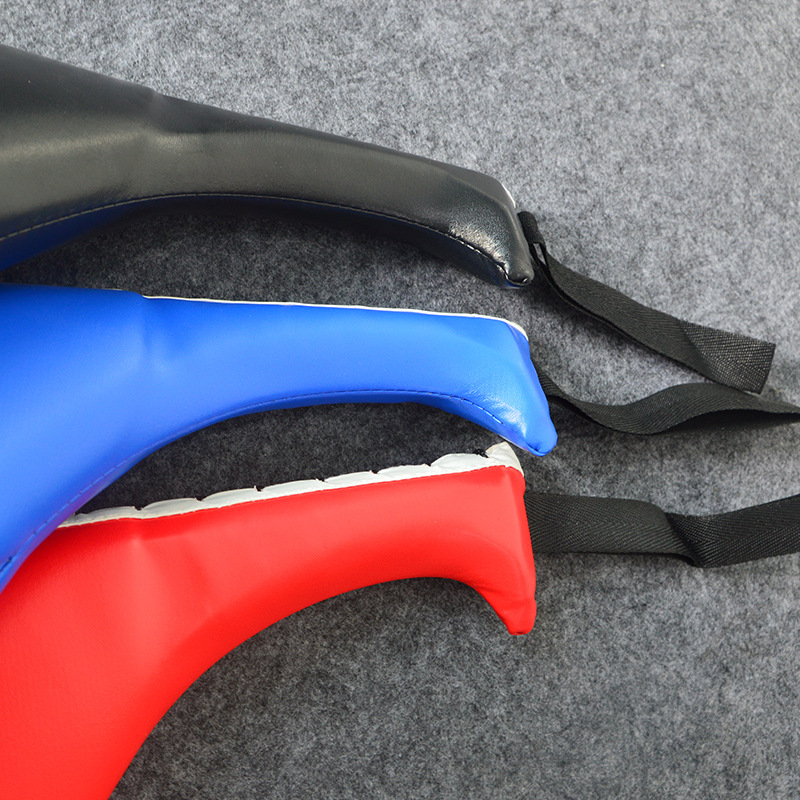 Fábrica al por mayor de taekwondo objetivo de pie de entrenamiento Sanda artes marciales kick entrenamiento pierna de pollo objetivo lucha doble hoja lateral kick Foot Target