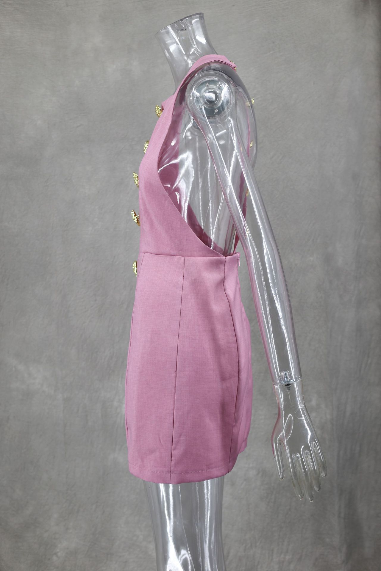 245g Weight Above Knee Dress Length Type Sleeveless Sleeve Length Regular Dress Dresses Type Polyester Fabric Type High Waist Waist Line Holiday, Daily Occasion Round Neck Neckline Regular Fit Fit Type Solid Color, Flower Pattern Summer Season Women's Gender Streetwear Style Wholesale Women's Streetwear Solid Color Flower Holiday Daily Round Neck Sleeveless Regular Dress 2