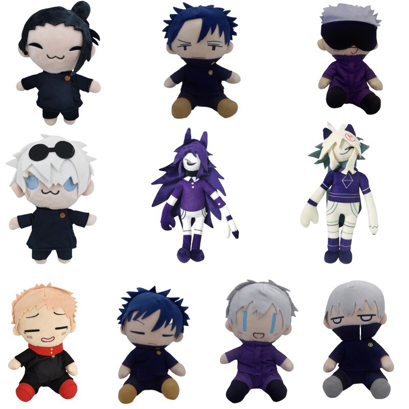 Cross-border in stock Fundamental Paper Education behavior benchmark game peripheral plush dolls.