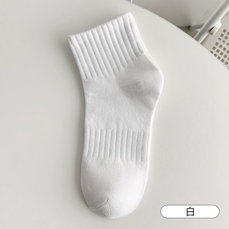 Короткие носки унисекс, 10 пар, хлопок, размеры 35–44