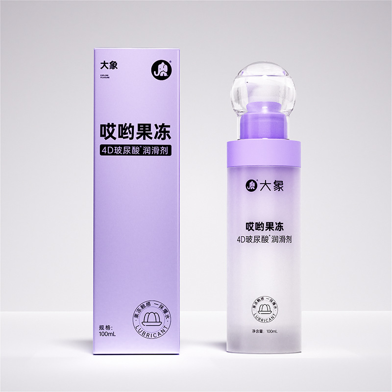 Elephant aiyou jelly 4d hyaluronic acid lubricant 100ml