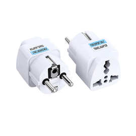 德标转换插头旅游欧规韩标 欧标插座 法国韩国俄罗斯韩国欧洲插头