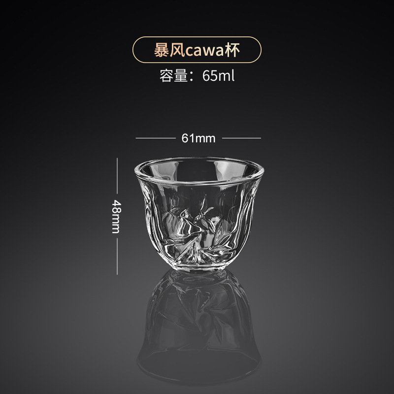 Creativa taza de café turco, plato, taza de té caliente, taza de calabaza de vidrio de estilo europeo, taza de té negro pequeño, taza pública