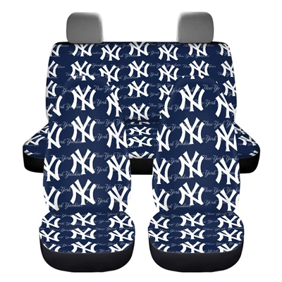 Universal seat cover: York Yankees logo, custom-made, non-slip, and