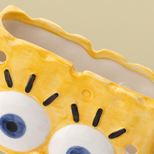 Cartoon Large Hand-painted Ceramic Aroma Mosquito Repellent Incense Burner Plate, Aroma Repelling Plate Trivet, Stand, Holder, Ash Box, Fireproof