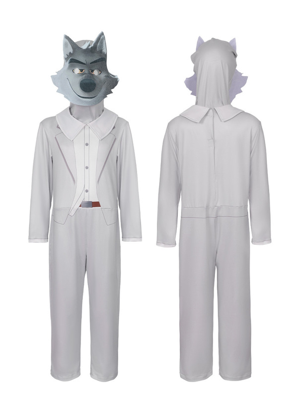 クロスボーダー The Bad Guys バッドガイズ アライアンス cos ビッグ バッド ウルフ ミスター。 オオカミ コスプレ ステージパフォーマンス服|undefined