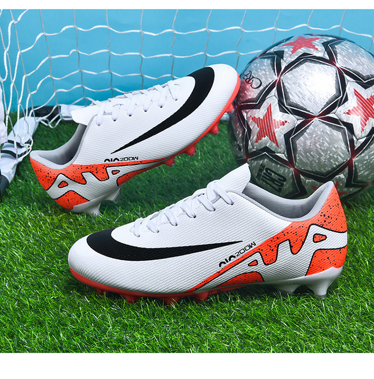 Cross-border Low-top Football With Long Short Spikes Competition Training, Suitable For Men Women, Adult Use On Grass,_voghion.com