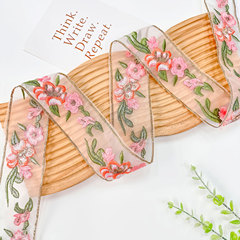 Hot-selling ethnic-style embroidery lace net lace small flower ethnic clothing decoration lace manufacturer wholesale