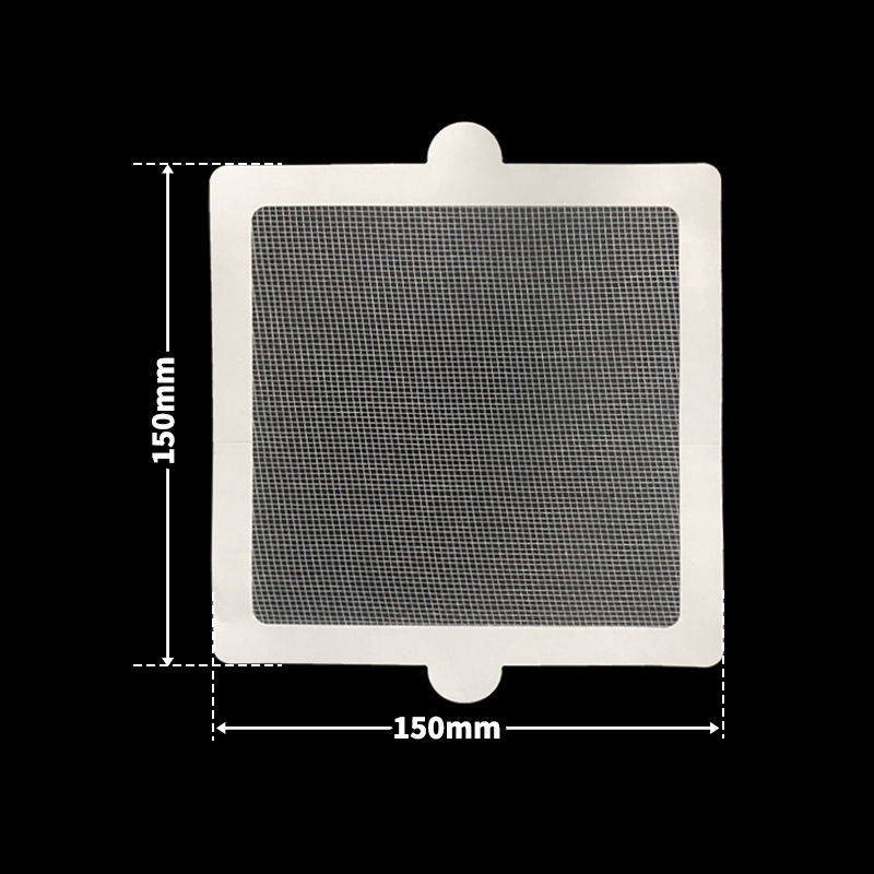 Pegatinas de drenaje de piso enrollables desechables pantalla ventana reparación subsidios autoadhesivos baño drenaje pelo anti-bloqueo filtro pegatinas transfronterizas