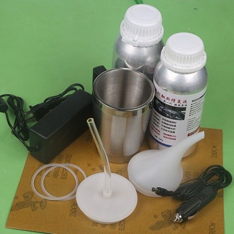 Kit de herramientas de renovación de faro de automóvil equipo de renovación de faro de automóvil líquido de recubrimiento evaporador taza sin pulido image 21