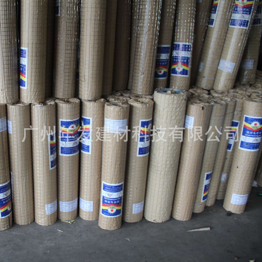 广州厂家电焊网建筑工地钢丝网内外墙面抹灰网焊接网防护铁丝网