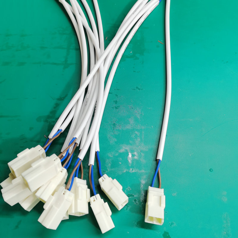 线束厂家加工进口塑壳TE368503-1电梯风扇线束或工业自动化线束