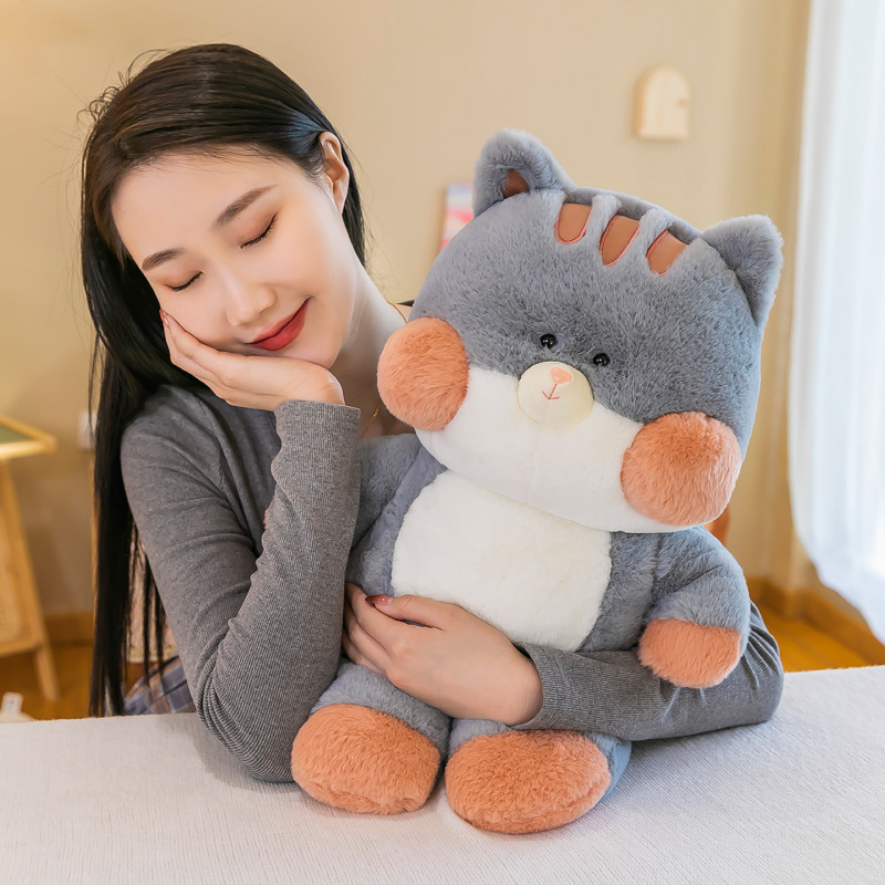 Internet celebridad juguete de peluche Dudu gato muñeca de conejo muñeca de trapo almohada para dormir Regalo de Cumpleaños Mujer al por mayor