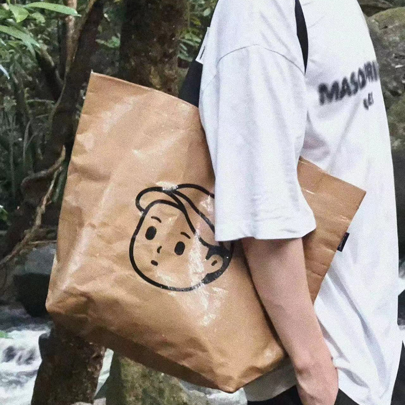 手提编织袋防水pp塑料袋服装袋收纳搬家蛇皮手拎编织袋广告购物袋