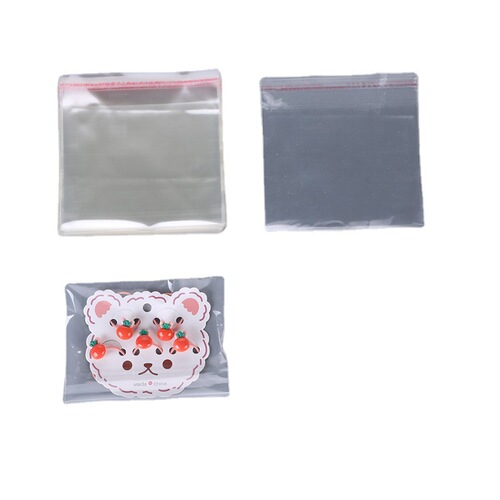 opp self-adhesive bags, jewelry packaging plastic bags, transparent self-adhesive ziplock bags, wholesale in multiple sizes