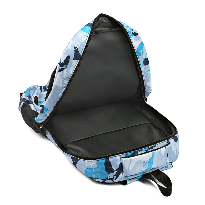 Nueva mochila multifuncional casual, bolso de computadora de gran capacidad para hombres, camuflaje de viaje, mochila para estudiantes liviana