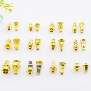 18k��ɫ������̴�����������P����ͨ����������^��ñ���^diy���