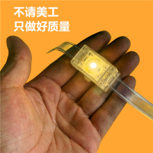 方形灯串式LED点光源工程楼宇金黄光亮化可拆换式户外点光源防水