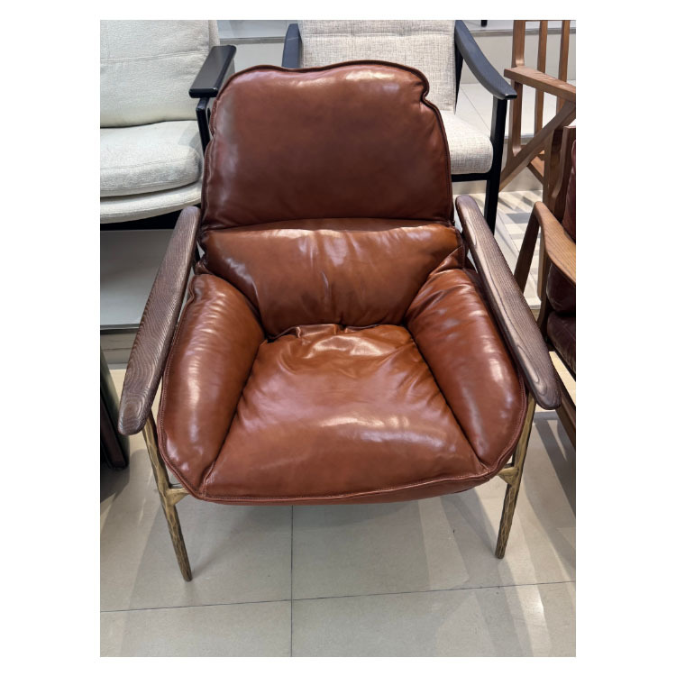 Sillón Individual de Madera Maciza para Cafetería y Restaurante image 39