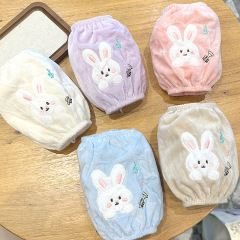 可爱卡通袖套儿童秋冬防脏女童毛绒保暖婴儿套袖宝宝女孩护袖冬季