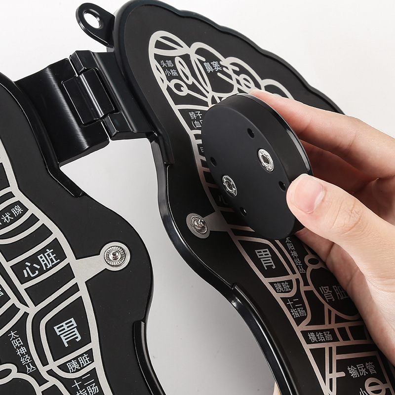 家庭用足底マッサージャーパルス足底ツボマッサージパッドUSB充電マッサージ足パッド無線リモコンマッサージ|undefined