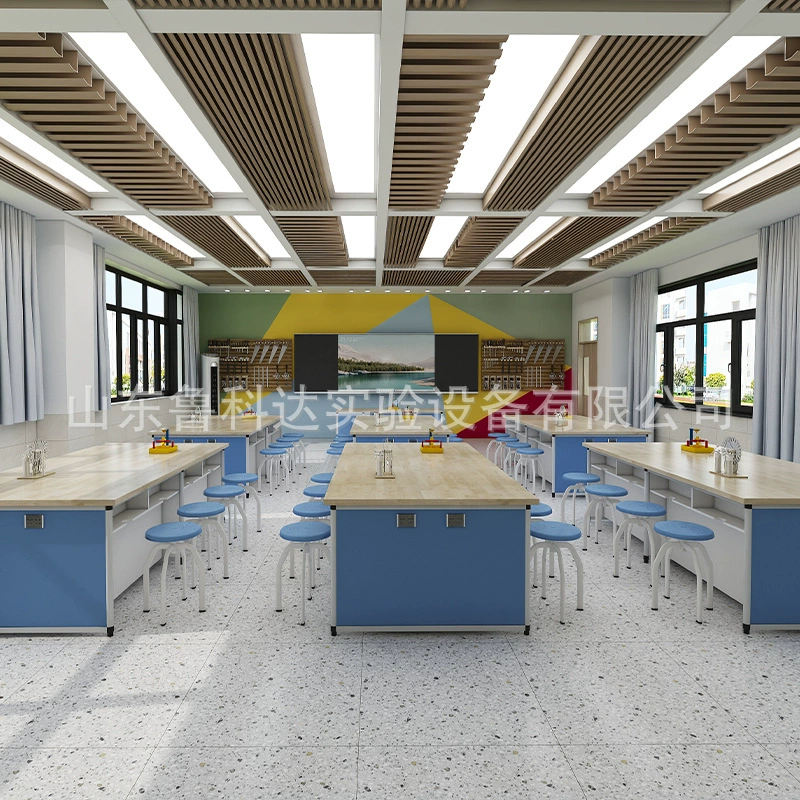 Алюминиевый деревянный комплексный лабораторный биологический новый экспериментальный стол экспериментальный стол Подвесной вентиляция логистический учебный стол химии