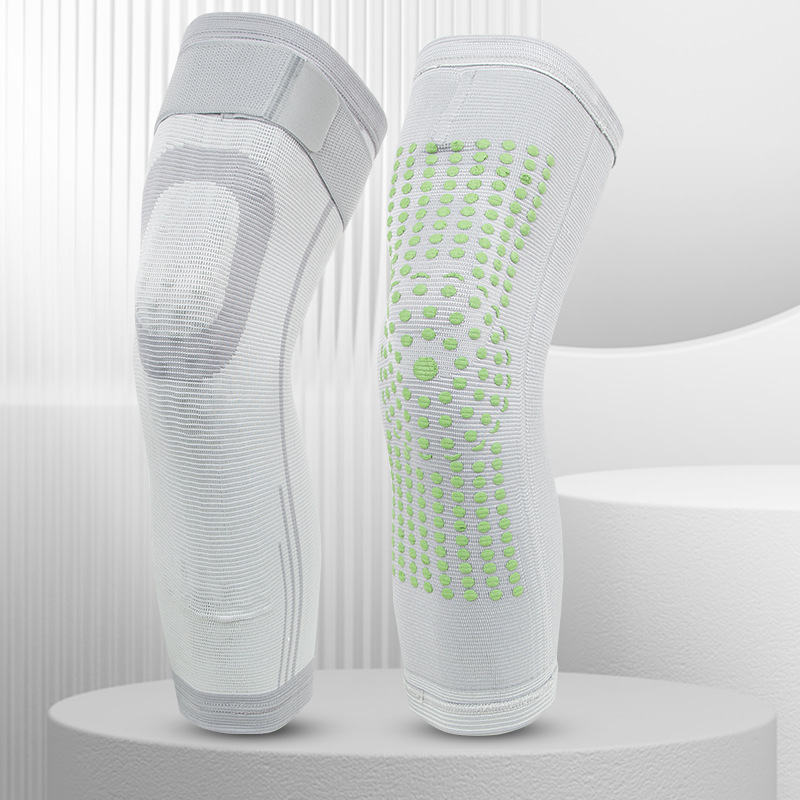 Ventas directas de fábrica correa de la almohadilla de la rodilla ajenjo calefacción antideslizante deportes rodilla caliente fitness protección presión transpirable