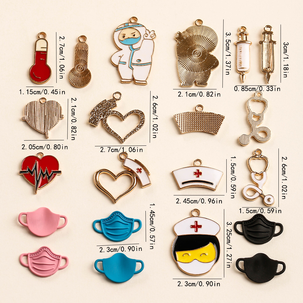 Alloy Material Human, Face Mask, Heart Shape Pattern 10 PCS/Package 23*32.5mm 27*26mm 8.5*30mm Hole 1~1.9mm Hole 2~2.9mm Alloy Human Face Mask Heart Shape Pendant