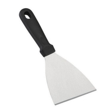 Juego de herramientas de barbacoa de acero inoxidable, popular en el mercado internacional, para exteriores, espátula para barbacoa, espátula para teppanyaki, juego combinado de herramientas.