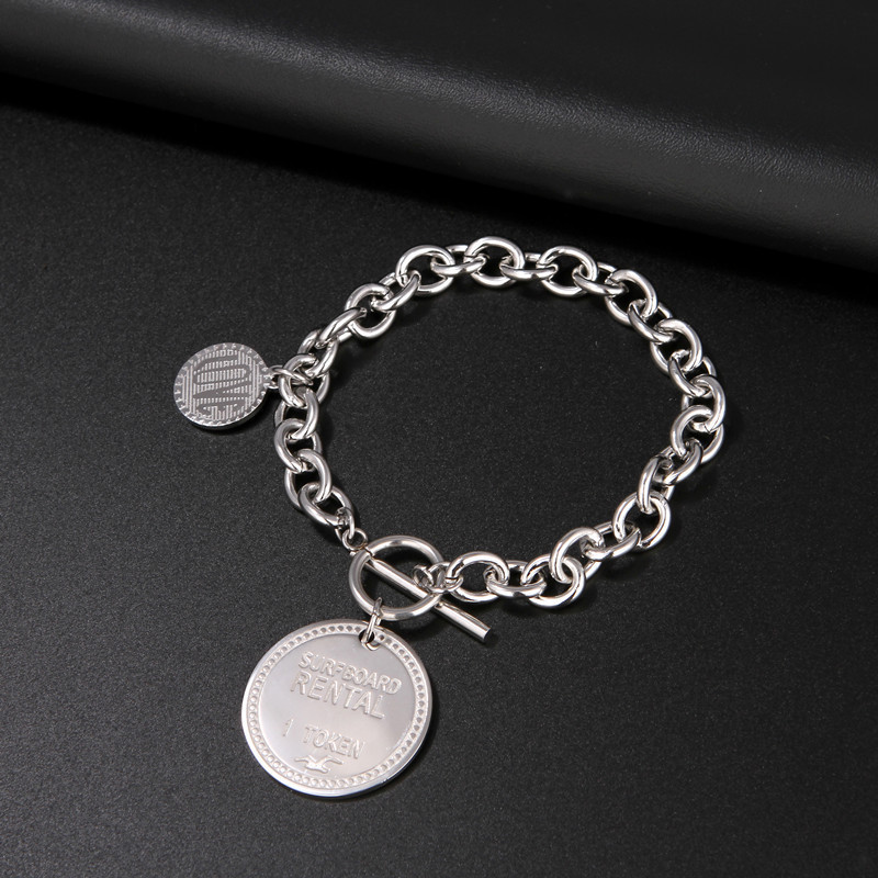 Multi-layered Titanium Steel Chain Link Bracelet For Couples_voghion.com