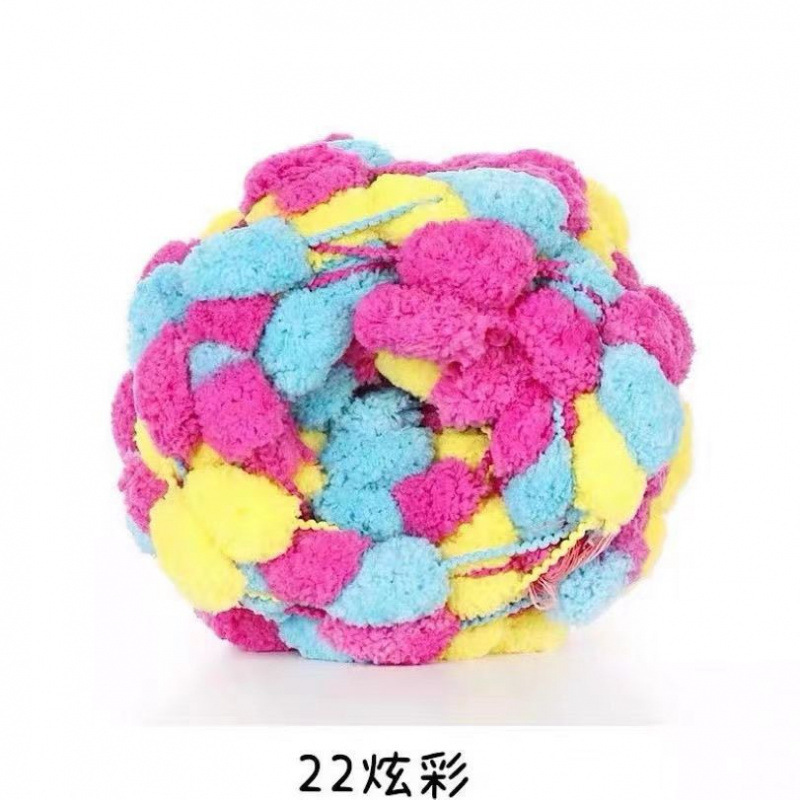 hilo gran perla al por mayor hilo trenzado manta bufandas hilo bola bola lana diy mano cojín hilo