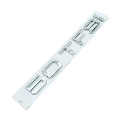 Mark English Mark Car Sticker, Car logo - silver50tfsi