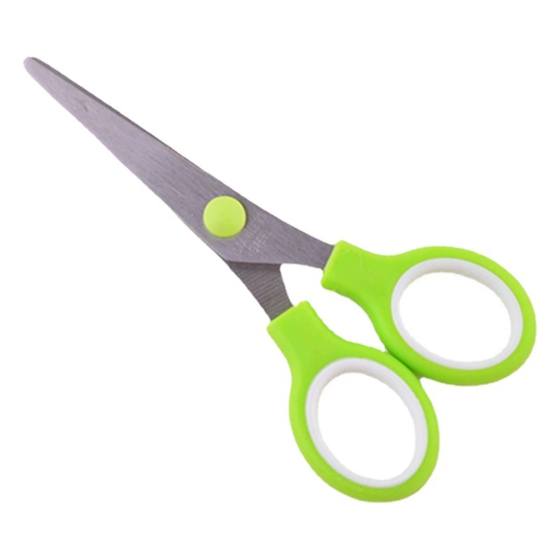 Студенты не повреждают руки безопасные ножницы DIY кружевные ножницы для резки бумаги детский сад пластиковые детские ножницы ручной работы оптом