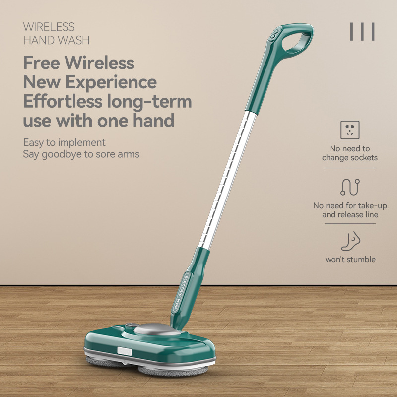 Cross-Border Fully Automatic Electric Mop Handheld Wireless Portable Rechargeable Multifunctional Smart Mopping Machine for Home Use