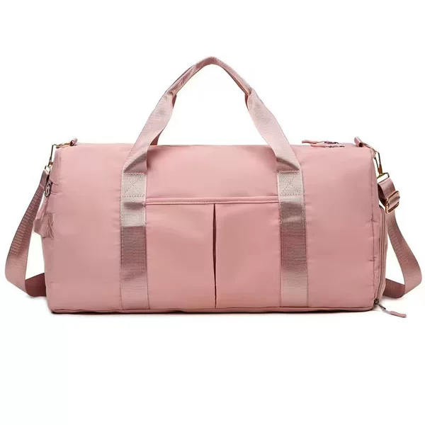 Business Travel Short-distance Travel Bag Portable Women's Lightweight Yoga Fitness Bag Dry and Wet Separate Independent Shoe Bin Swimming Sports Bag