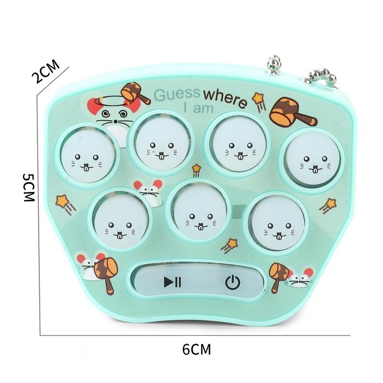 Al por mayor transfronterizo mini juguetes de martillo de juego de mano para niños llaveros mochila pequeña colgante
