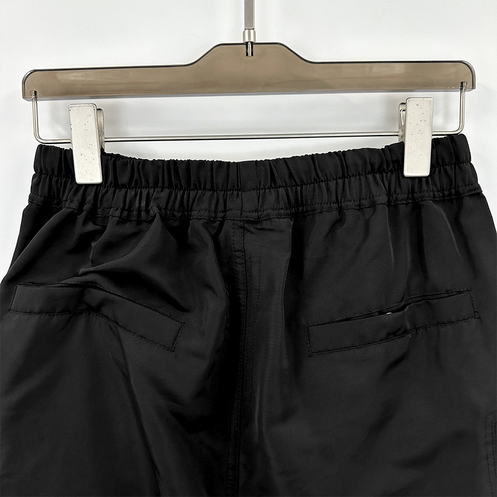 Dark Aesthetic Men's Cargo Shorts With Multi-zip Utility Pockets_voghion.com