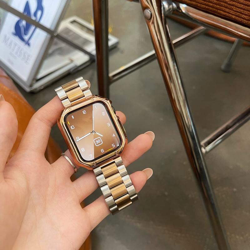 applewatchs7 Stainless Steel Apple Strap iwatch6534SE Metal Strap Business General applewatchs7 Stainless Steel Apple Strap iwatch6534SE Metal Strap Business General