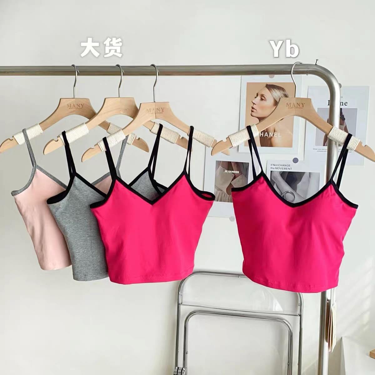 Sports summer thin fitted tank top