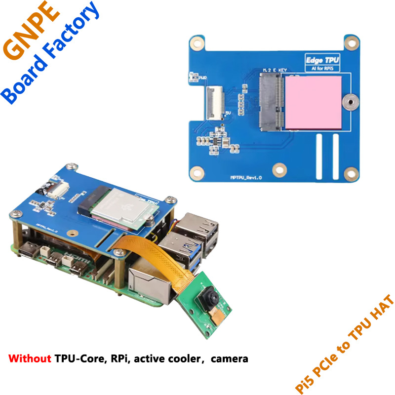 树莓派5 MPTPU 谷歌AI Kit 2TOPS PCIE转TPU 谷歌TPU核心模组