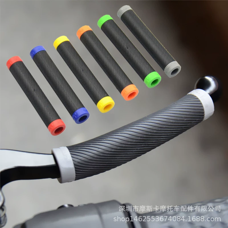 Аксессуары для модификации мотоцикла электромобиля Электрический Мотоцикл резиновая крышка рожка крышка ручки тормоза мотоцикл тормоз сцепления нескользящая резиновая крышка