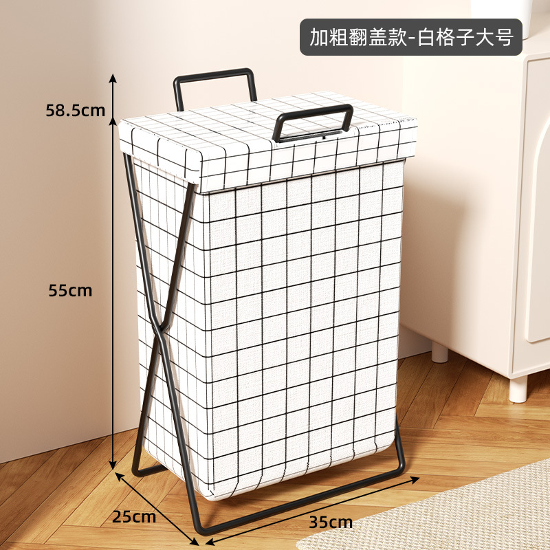 Cesta de lavandería ropa sucia cesta de almacenamiento cesta de lavandería plegable hogar Baño sala de estar lavandería cesta de la ropa bolsa