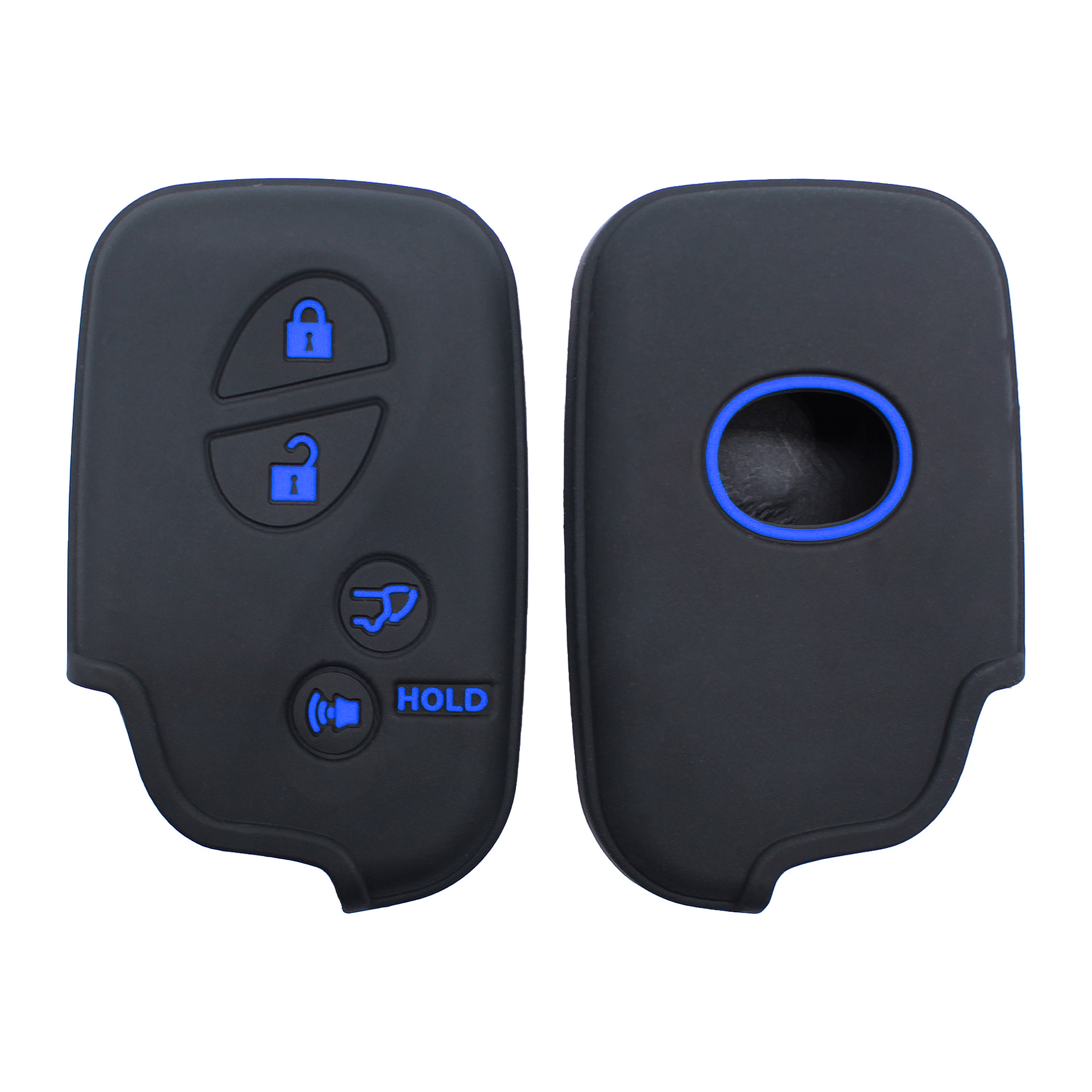 검정색과 파란색