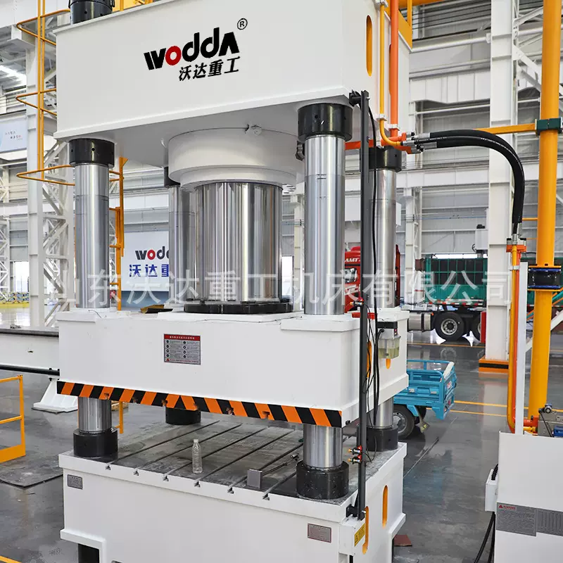 800吨LED太阳花散热器冷锻成型液压机千吨铜铝合金冷挤压油压机