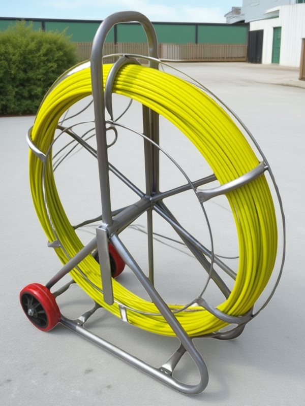 电工穿线器引线器手提架子带轮子带刹车穿线穿孔器