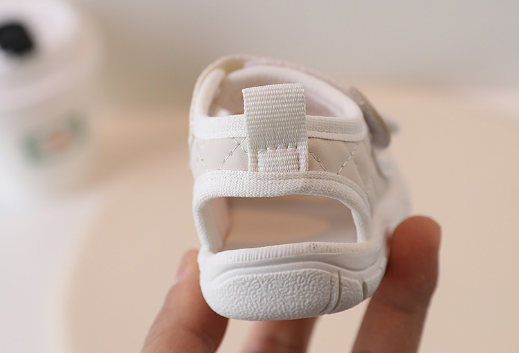 Xiaoxiangfeng Girl Baotou Sandali Walking Baby Suola Morbida Scarpe da Spiaggia per Ragazzi 1-3 Anni_voghion.com