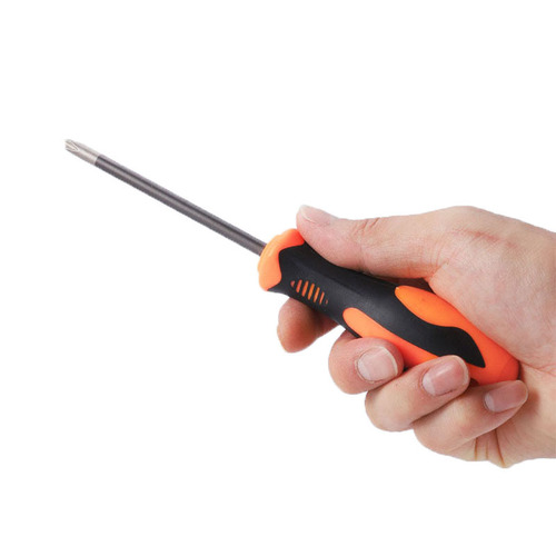 Manufacturer wholesale cross-blade screwdriver, industrial-grade rubber-coated screwdriver, household screwdriver set, 4-inch screwdriver