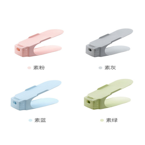 Best-selling storage shoe rack double-layer shoe holder three-level adjustable home dormitory space-saving storage slipper rack wholesale